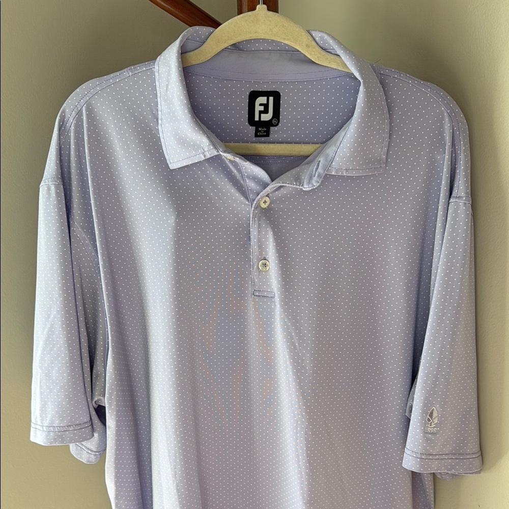 FootJoy Men's Lavender Polo Shirt